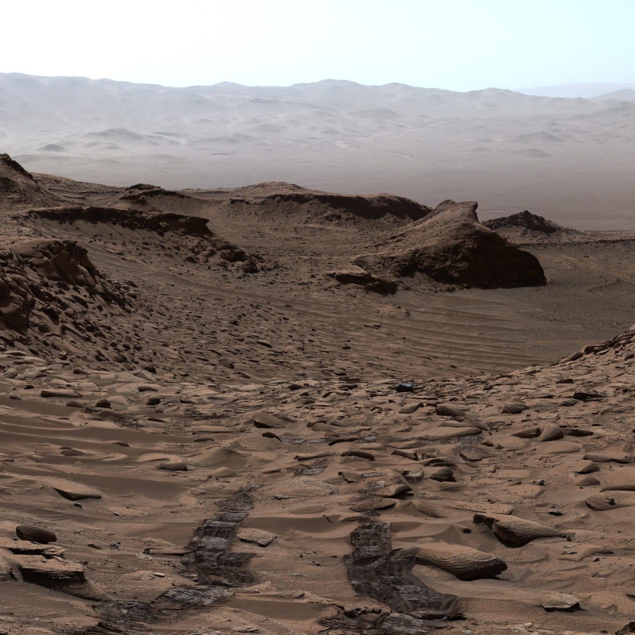 Планетоход Curiosity обнаружил на Марсе признаки больших запасов CO2 – иллюстрация к материалу на Naked Science