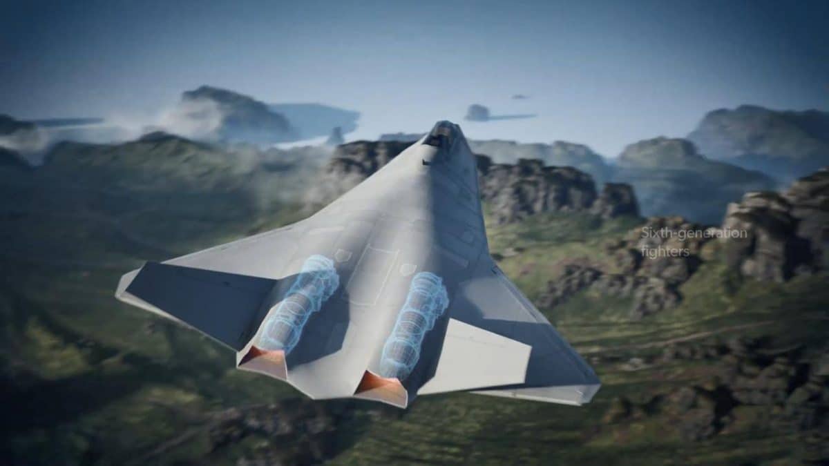 Концепт южнокорейского истребителя шестого поколения / © Hanwha Aerospace