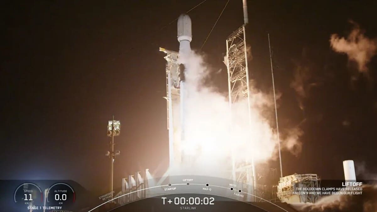 Первая ступень B1067 ракеты-носителя Falcon 9 отправляется в 28-й полет / © SpaceX