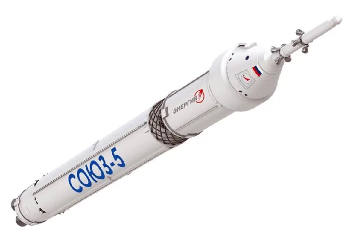 Изображение двухступенчатой ракеты среднего класса «Союз-5» / © «Роскосмос»