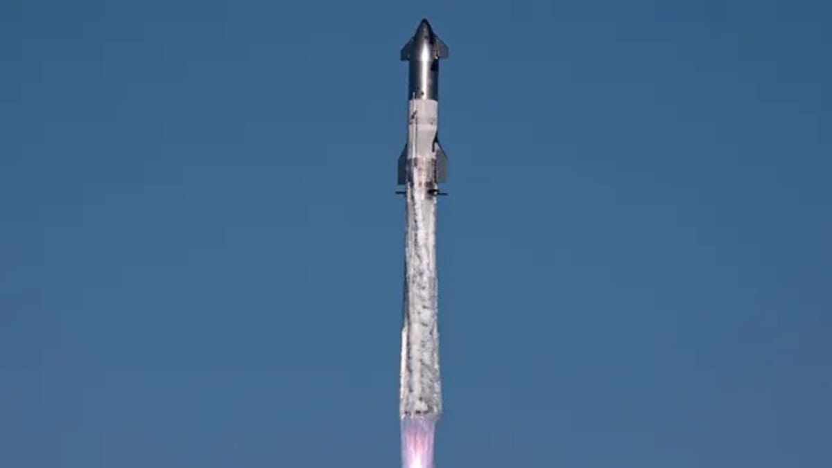 Запуск Starship / © SpaceX