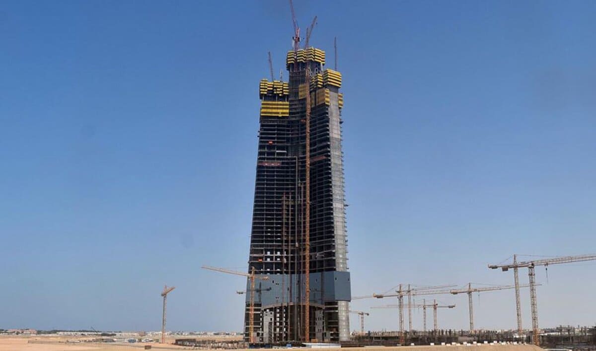 Строительство километровой башни Jeddah Tower / © Jeddah Now