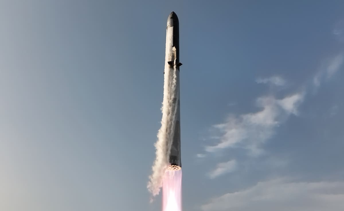 Девятый запуск Starship / © SpaceX