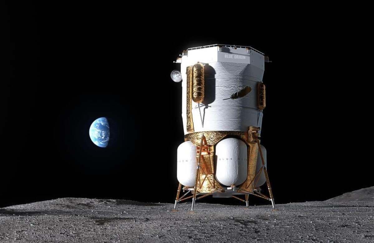 Концепт модуля Blue Moon Mark 1 / © Blue Origin