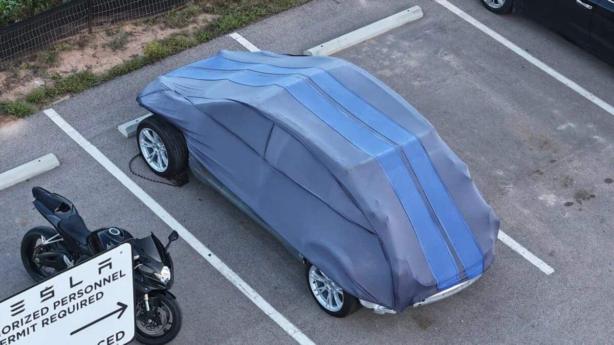  Прототип неизвестного электромобиля Tesla / © Joe Tegtmeyer