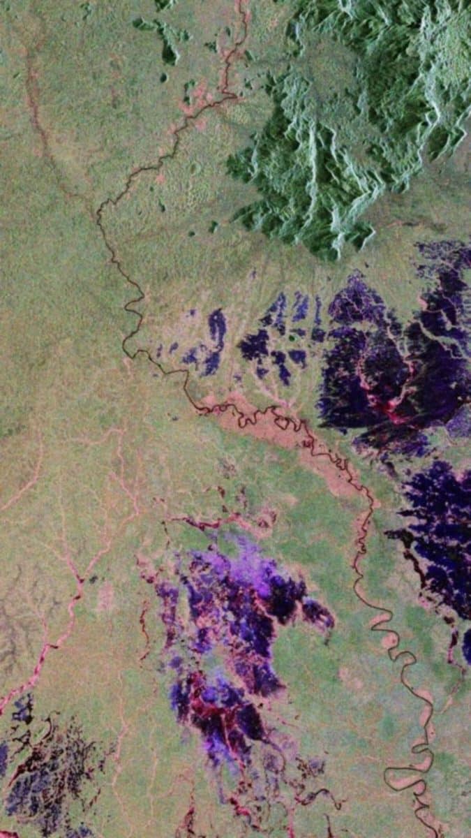 Тропические леса Амазонки на севере Бразилии / © ESA