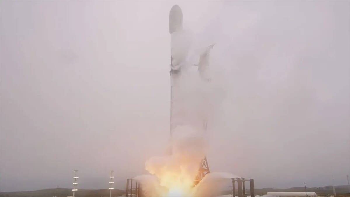  Запуск ракеты Falcon 9 в рамках миссии Transporter 14 / © SpaceX