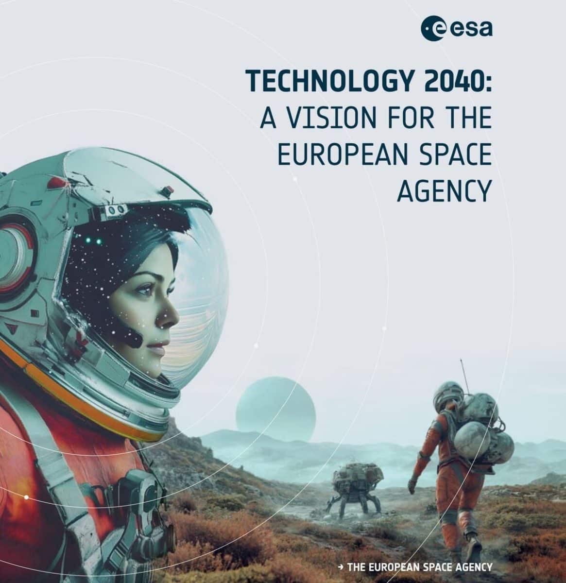 Обложка отчета «Технологии 2040» / © ESA