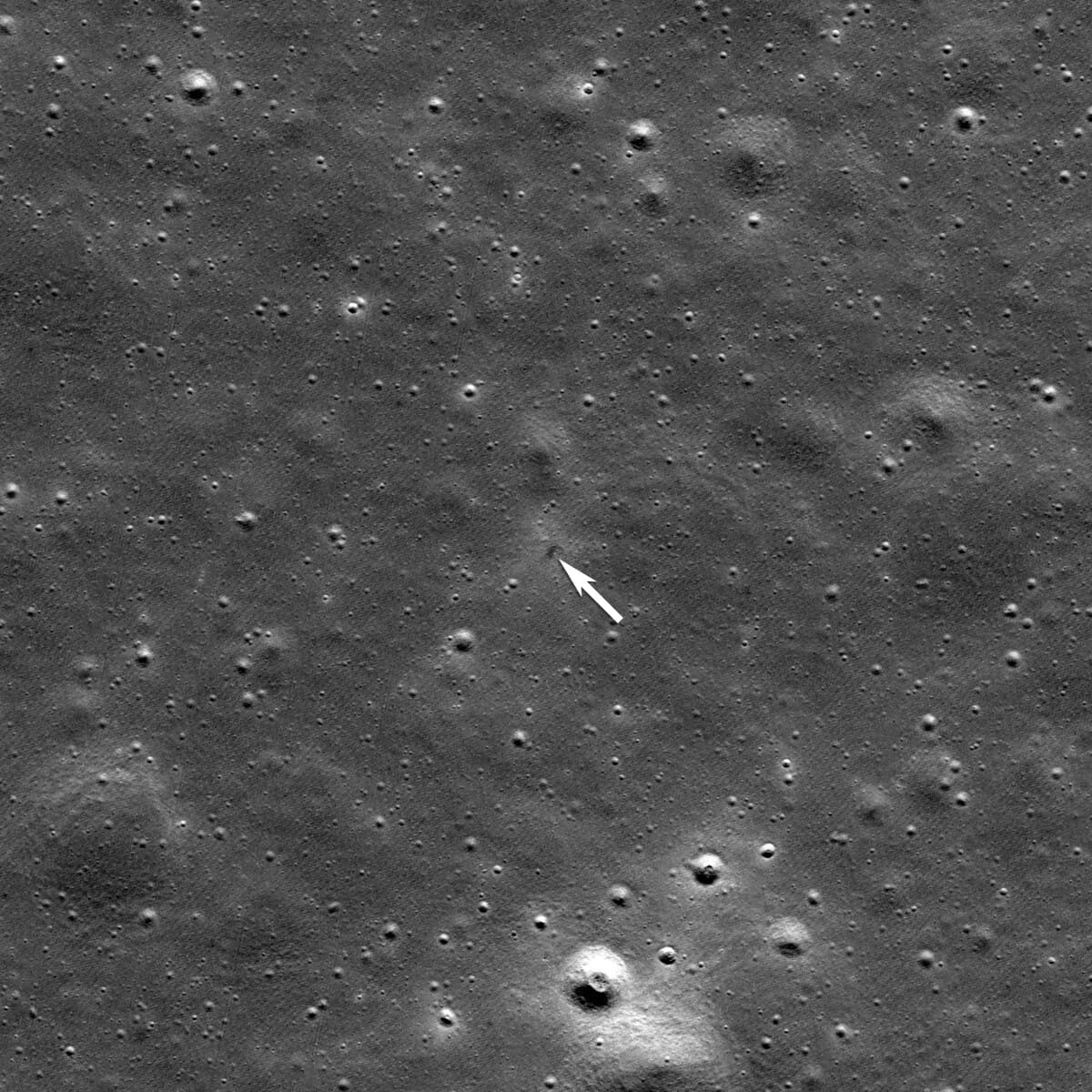 Место крушения Resilience / © NASA