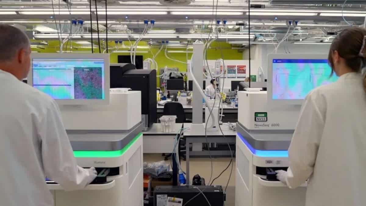 Работы по секвенированию генома человека / © BBC News