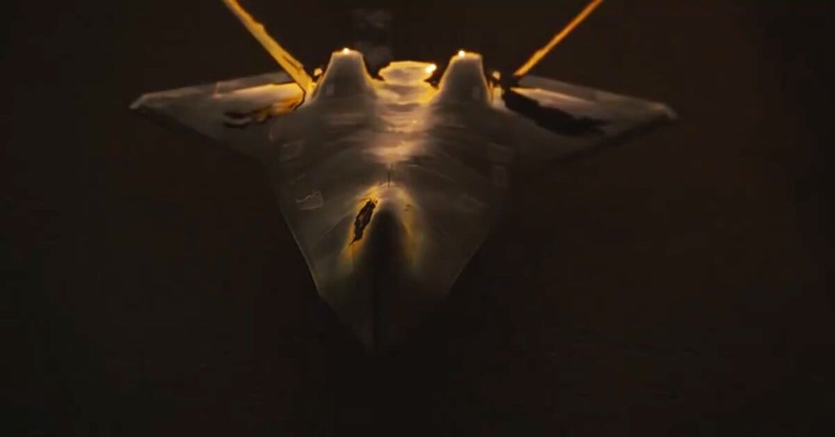 Изображение американского истребителя шестого поколения F-47 / © USAF