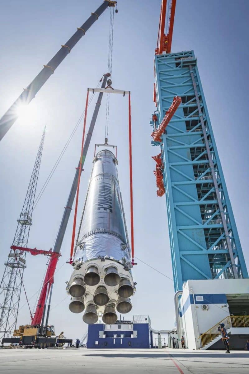 Первая ступень многоразовой ракеты Zhuque-3 / © Landspace
