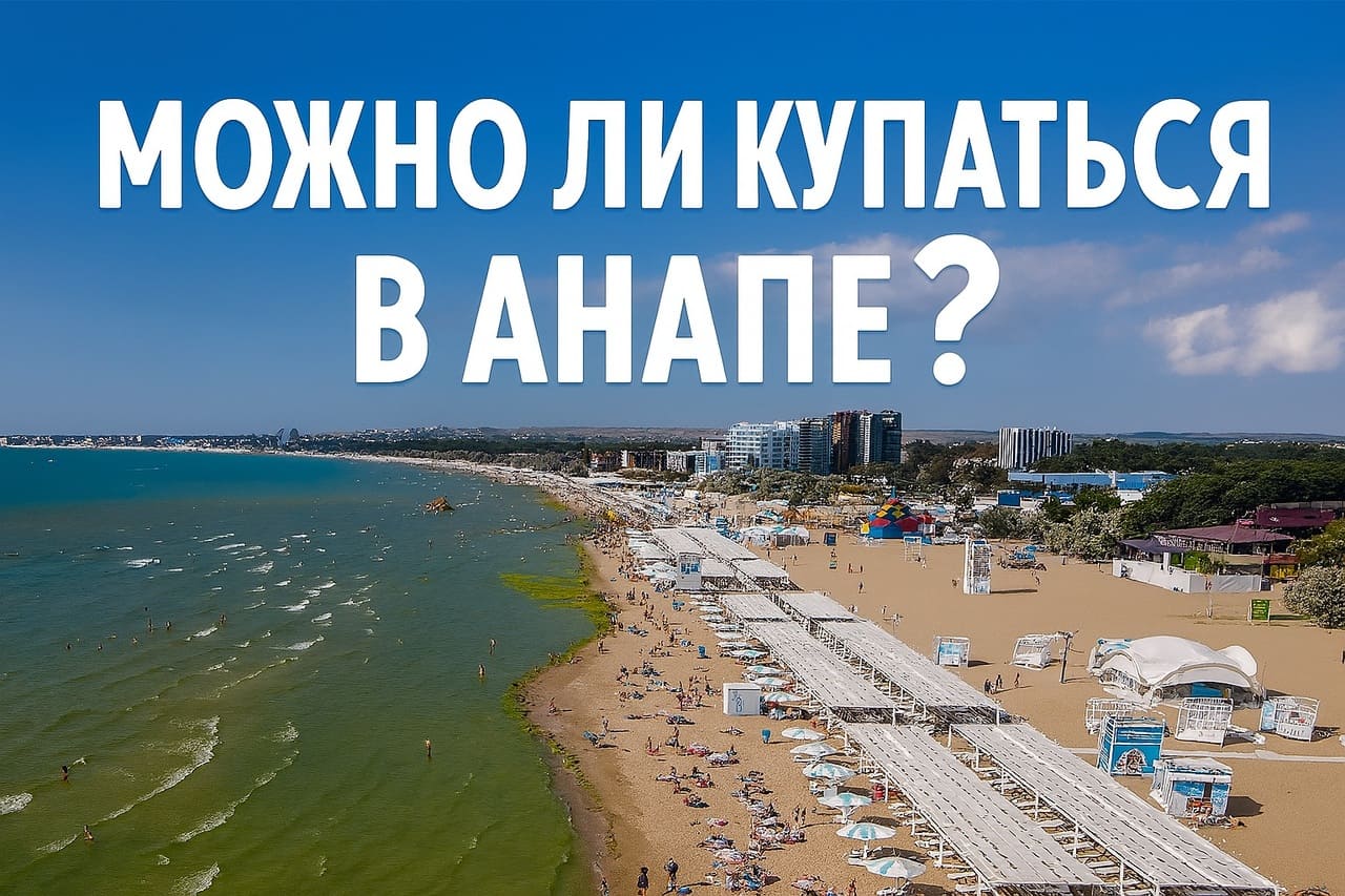 Научно: Безопасно ли купаться на пляжах Анапы?