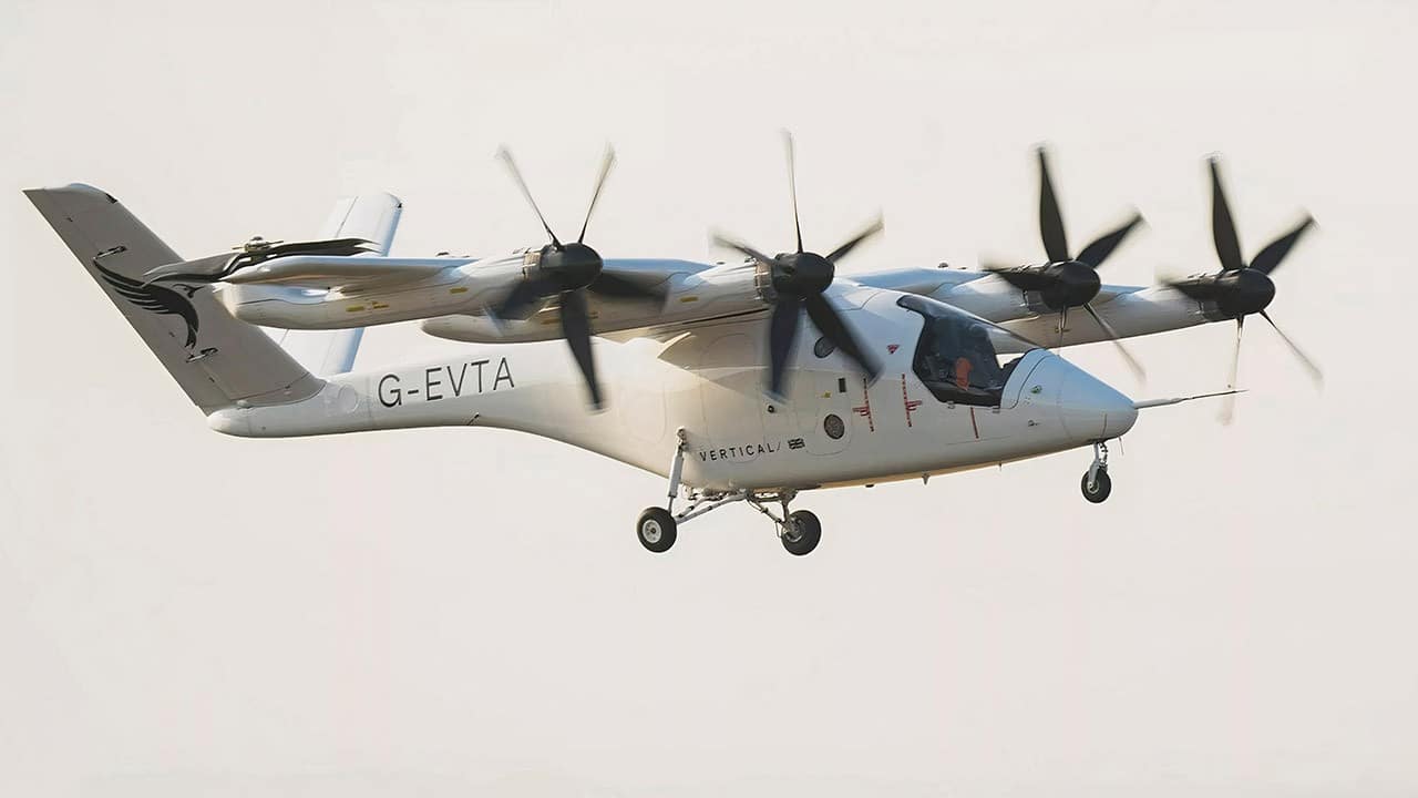Воздушное такси VX4 компании Vertical Aerospace вошло в историю, выполнив первый перелет из аэропорта в аэропорт