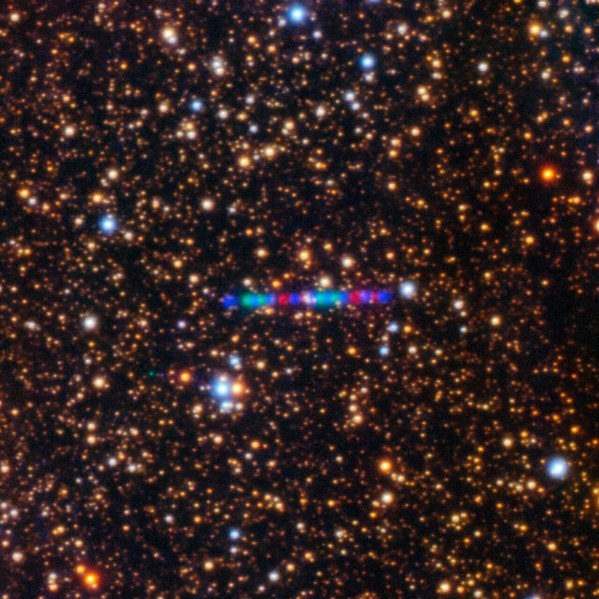 Межзвездная комета 3I/ATLAS в движение / © International Gemini Observatory / NOIRLab / NSF / AURA / K. Meech (IfA / U. Hawaii)