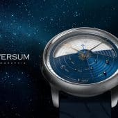 Модель из коллекции Universum Cosmographia с трёхмерным планетарием и GMT-диском / © Hvilina, пресс-служба бренда