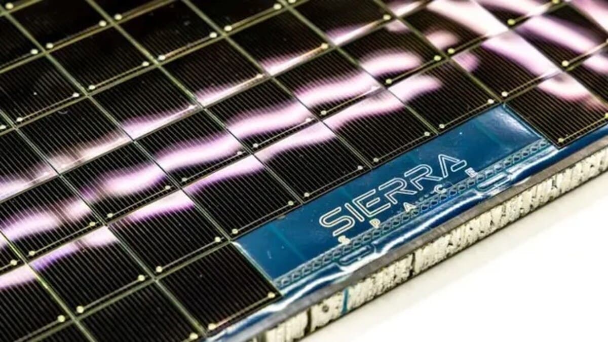 Солнечная панель компании Sierra Space / © Sierra Space