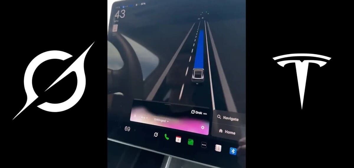 Tesla интегрировала чат-бот Grok в электромобили