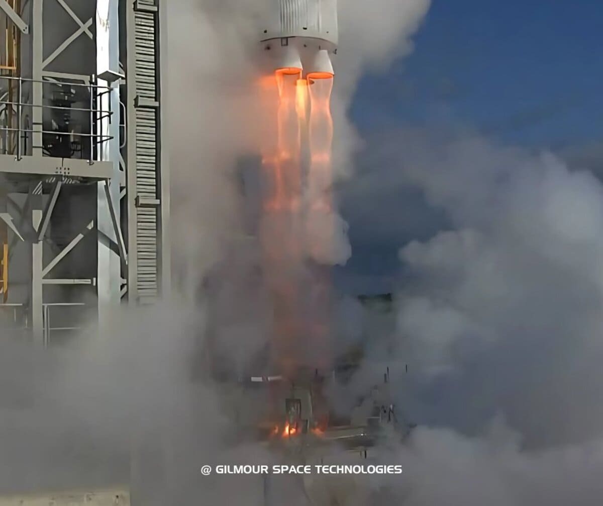 Старт первой австралийской ракеты Eris / © Gilmour Space