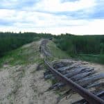 Ледяные линзы укрепили железные дороги в Арктике