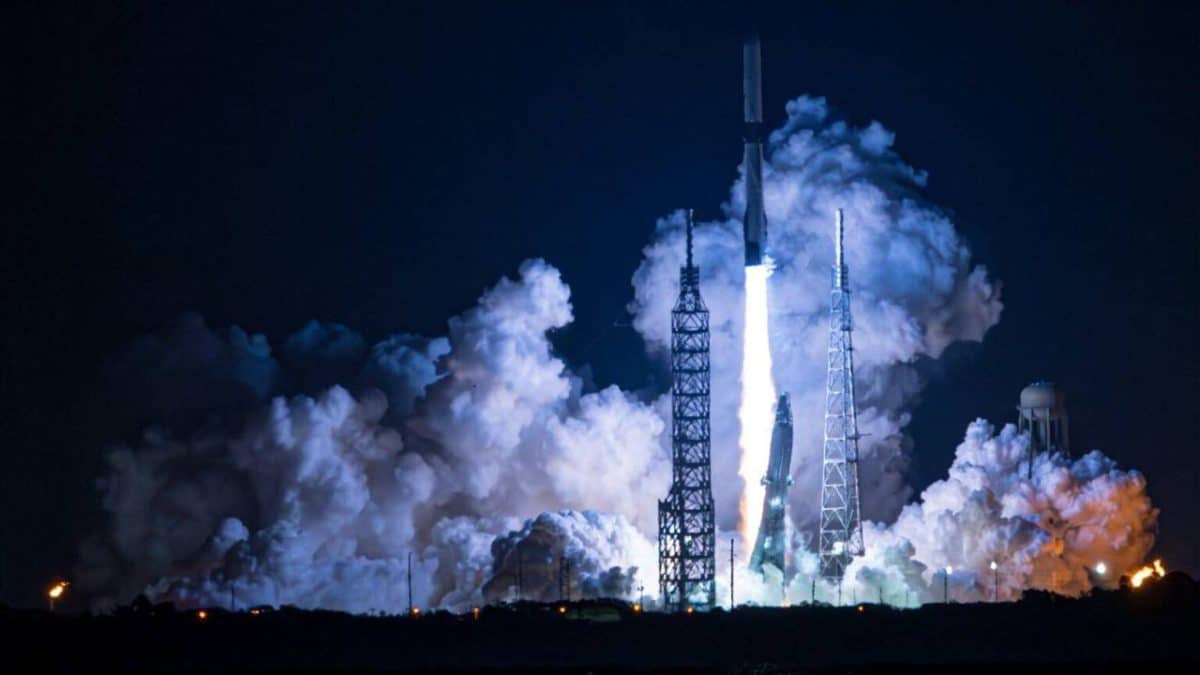 Ракета New Glenn компании Blue Origin стартует с площадке на мысе Канаверал 16 января 2025 года / © Blue Origin