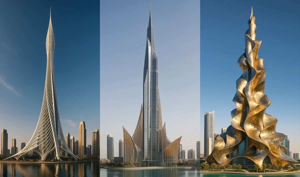 LYX arkitekter показало, как бы выглядело самое высокое здание на Земле в исполнении именитых архитекторов