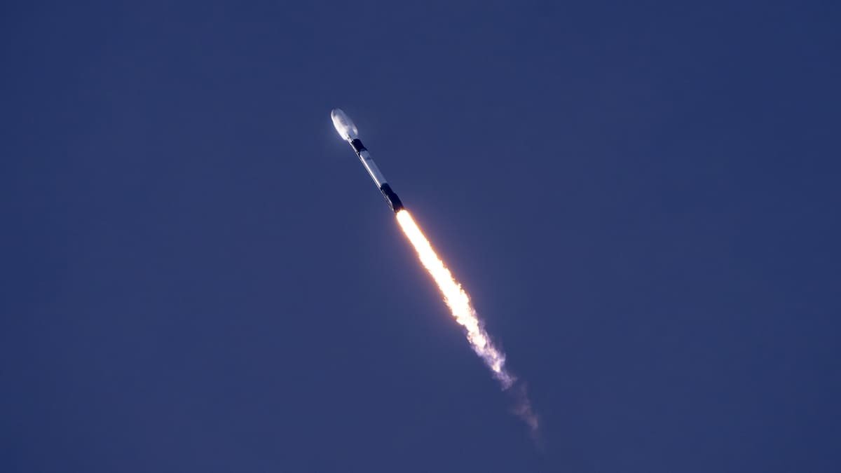 Полет ракеты Falcon 9  компании SpaceX / © SpaceX