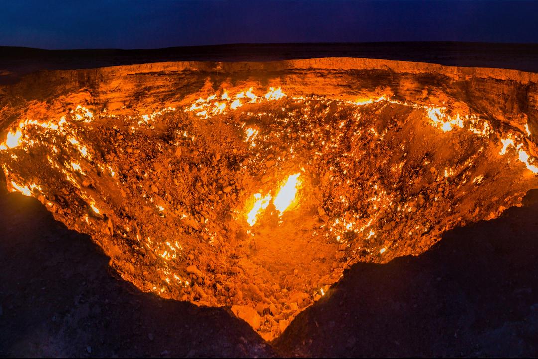 Газовый кратер Дарваза / © shutterstock