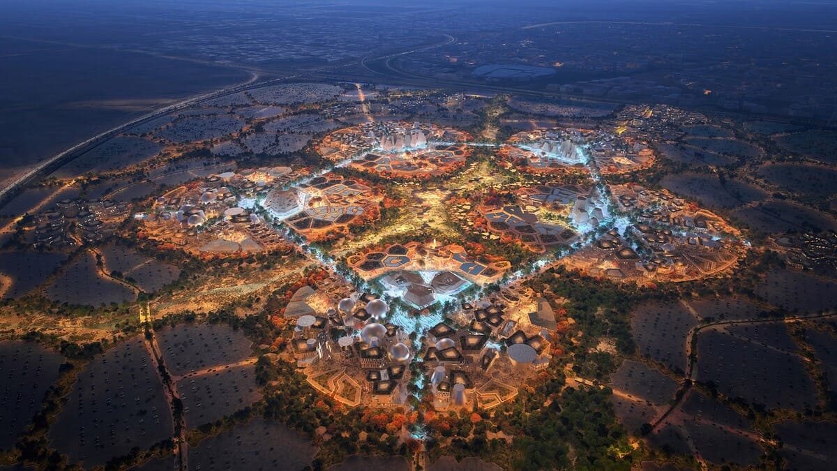 Генеральный план Всемирной выставки Expo 2030 в Эр-Рияде / © LAVA