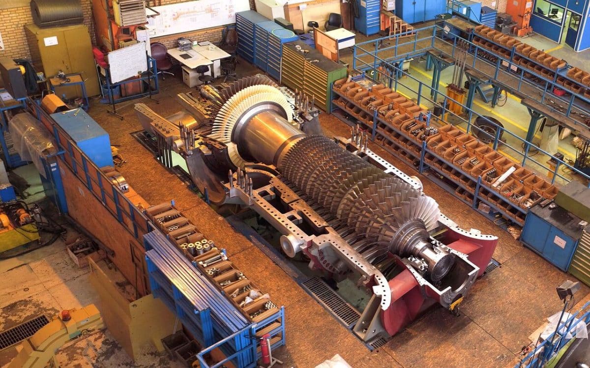 Газовая турбина иранского производства / © MAPNA
