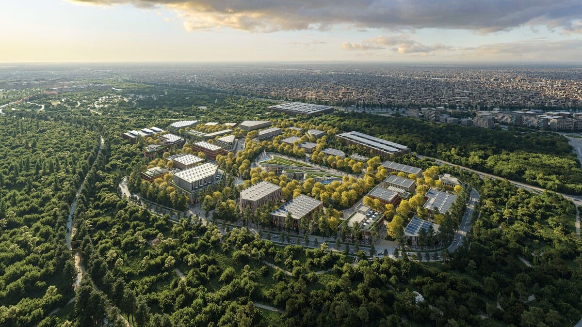 Рендер нового района в Багдаде, Ирак / © Gensler