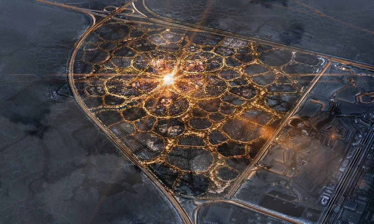 Генеральный план Всемирной выставки Expo 2030 в Эр-Рияде / © LAVA