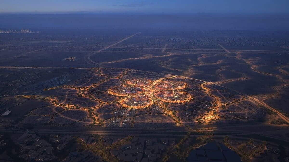 Генеральный план Всемирной выставки Expo 2030 в Эр-Рияде / © LAVA