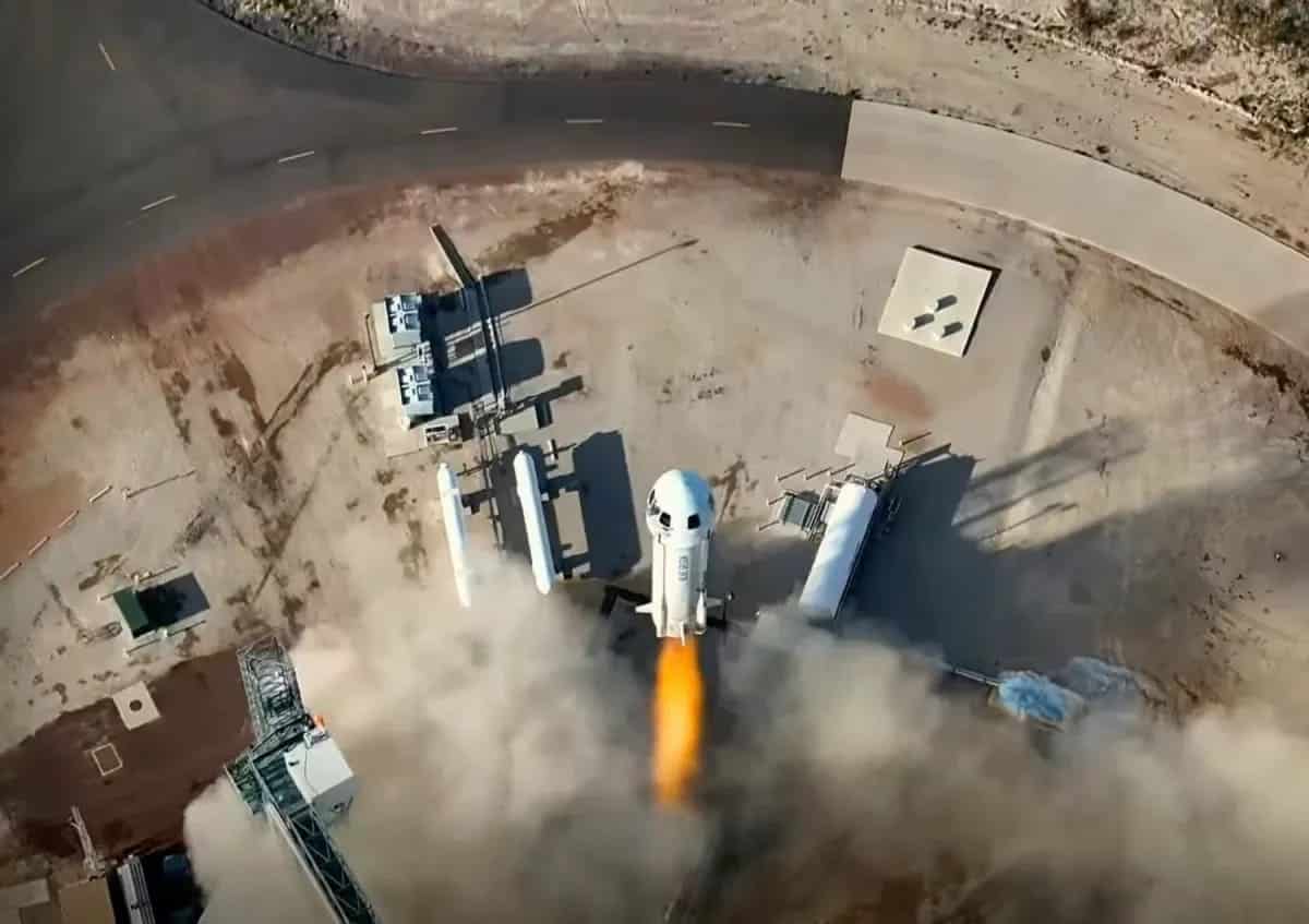 Запуск New Shepard / © Blue Origin
