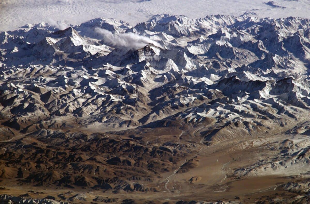 Гималаи, вид из космоса / © NASA