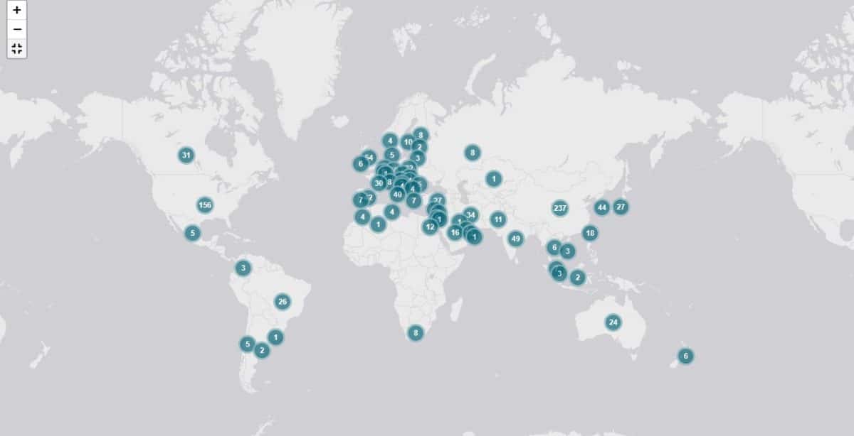 Страны мира в рейтинге CWTS Leiden Ranking (математика и программирование) / © Universiteit Leiden