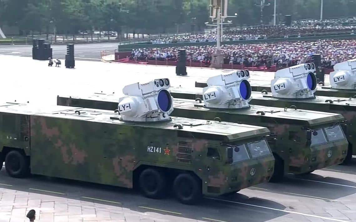 Лазерная система LY-1 для сбивания дронов и ракет / © CCTV