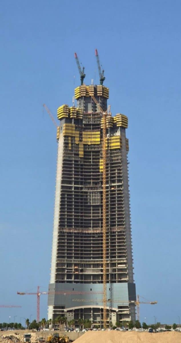 Строительство километровой башни Jeddah Tower / © Jeddah Now