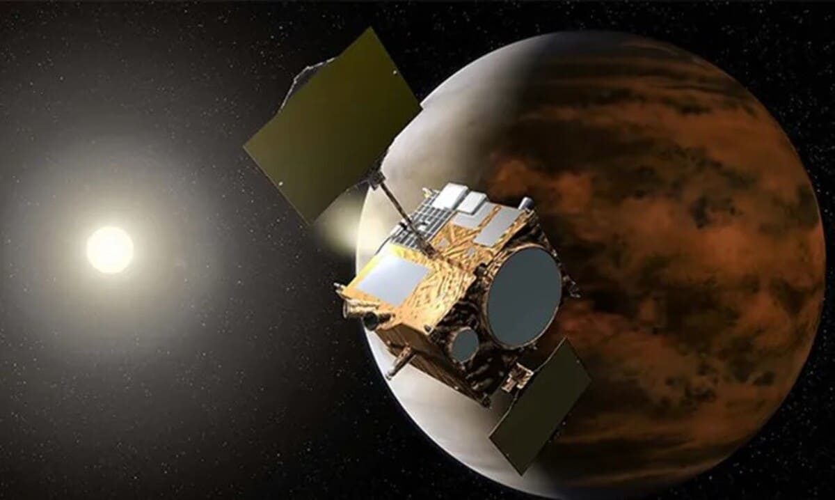 Художественное изображение зонда «Акацуки»  / © JAXA / Akihiro Ikeshita