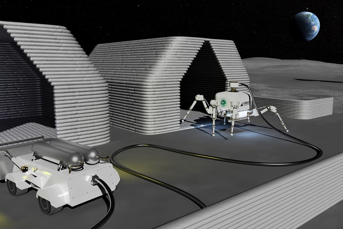 Робот-строитель Charlotte / © Earthbuilt Technology