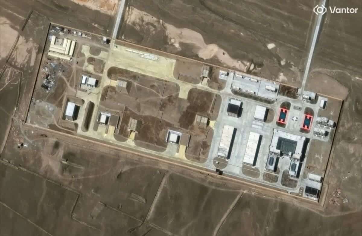 Новые объекты противовоздушной обороны Китая у границы с Индией / © Vantor