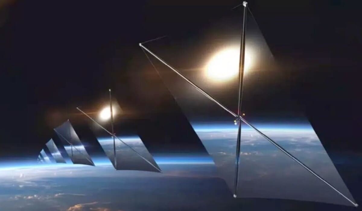 Художественное изображение зеркал в космосе / © Reflect Orbital