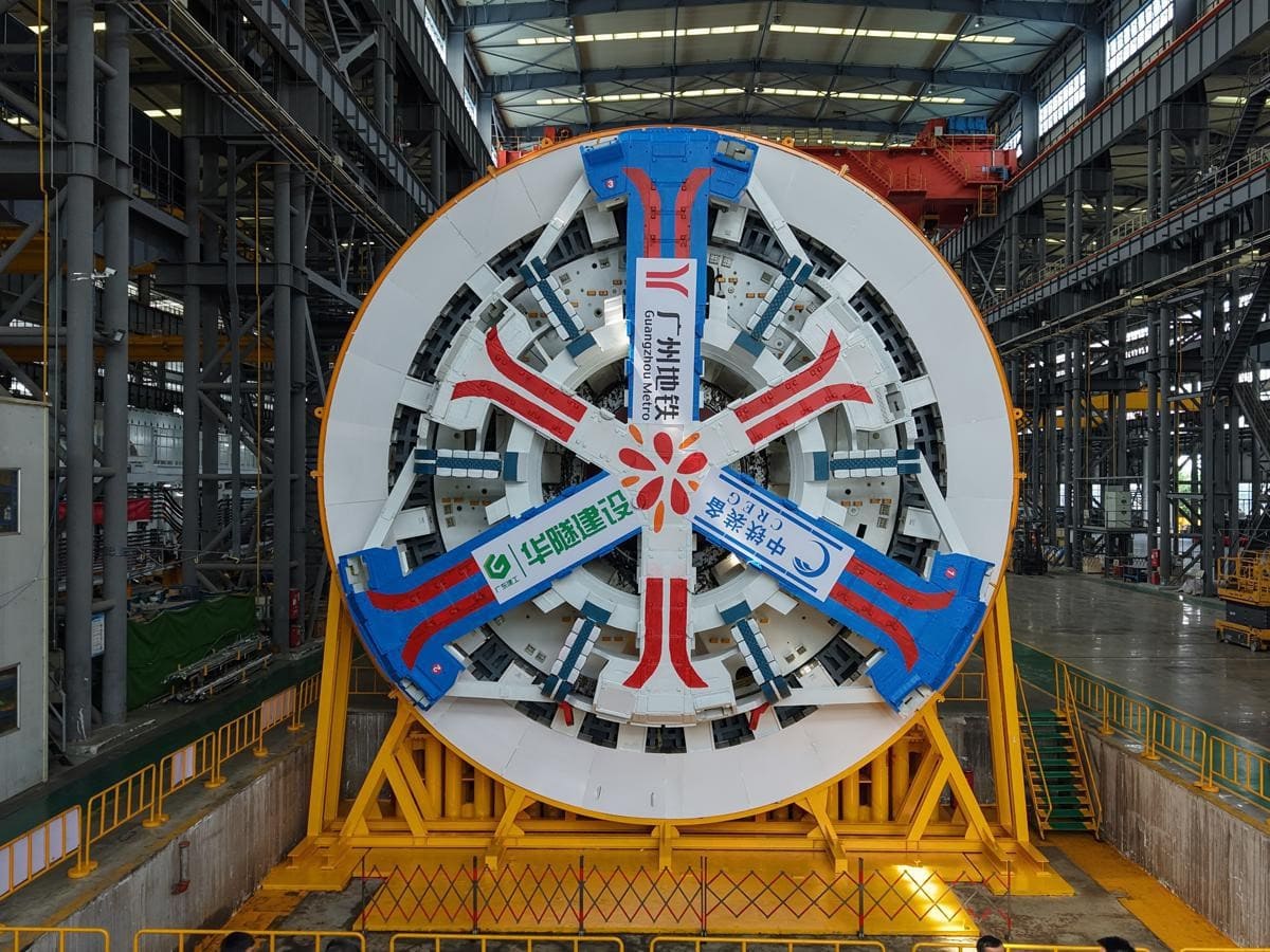 Первый в мире туннелепроходческий щит с регулируемым диаметром Variable Diameter No 1 / © China Daily