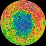 Открытие ученых изменило версию происхождения самого большого кратера Луны