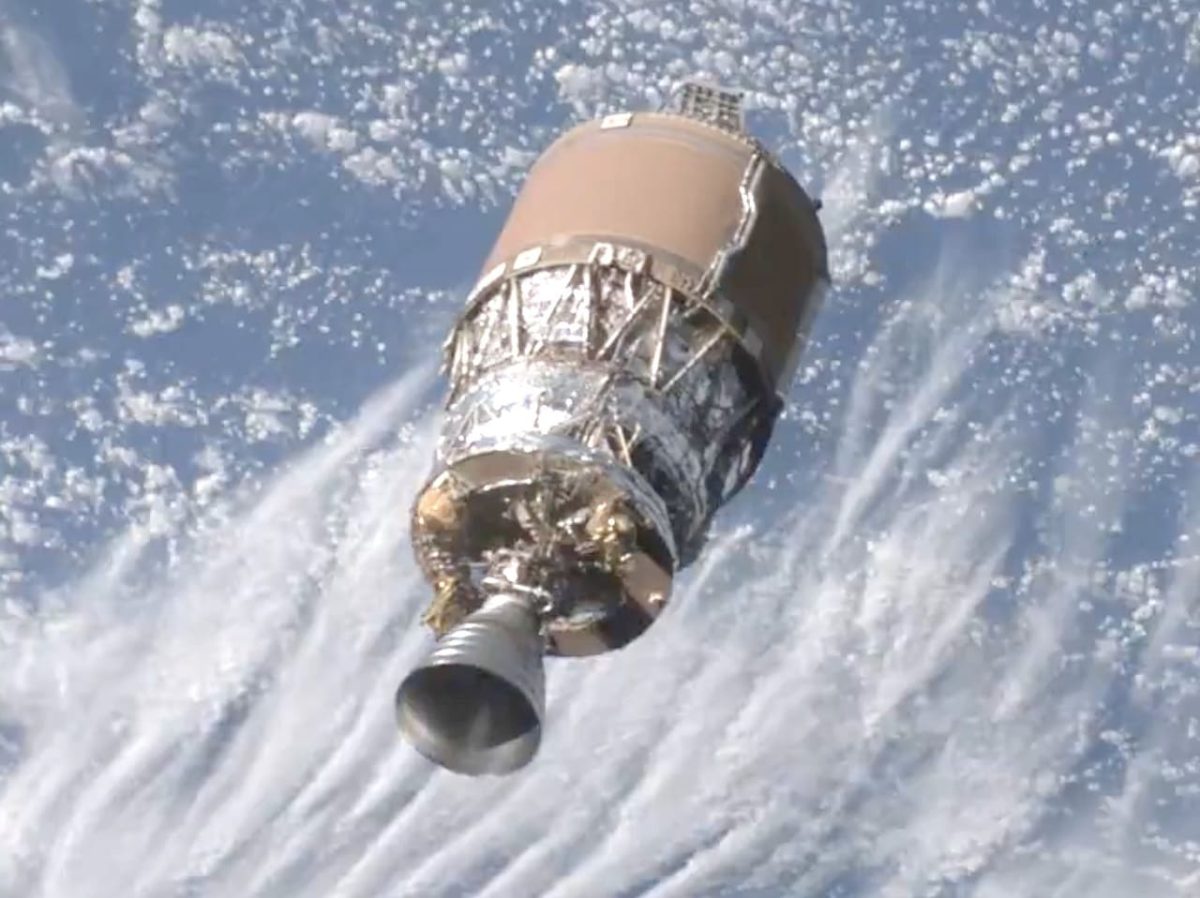 Верхняя ступень японской ракеты H-2A / © Astroscale