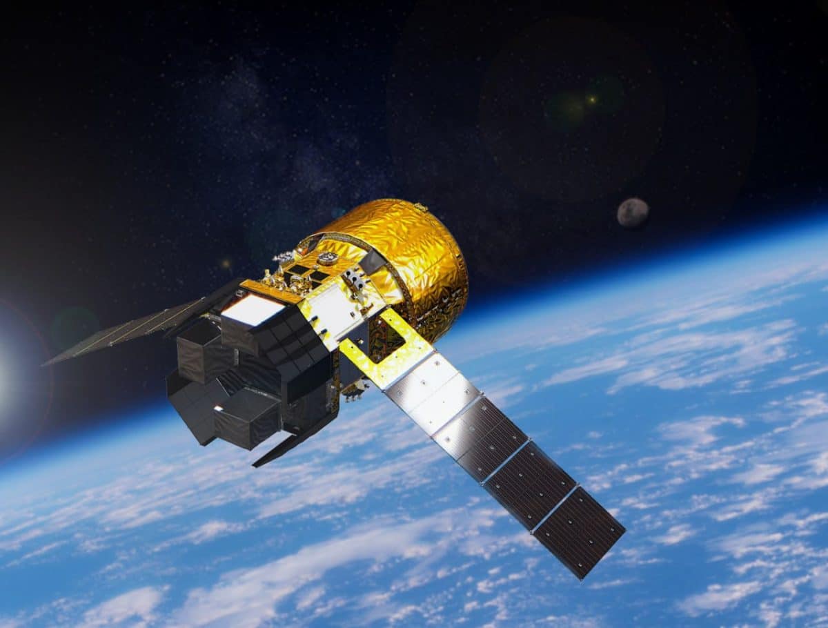 Рендер HTV-X1 / © JAXA