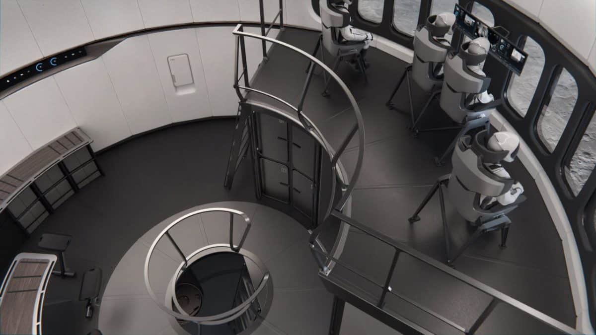 Новый рендер Starship HLS / © SpaceX