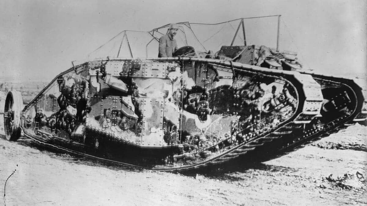 Tank Mark I (Великобритания) / © WIkimedia Commons