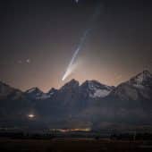 Фото кометы C/2025 A6 Леммон