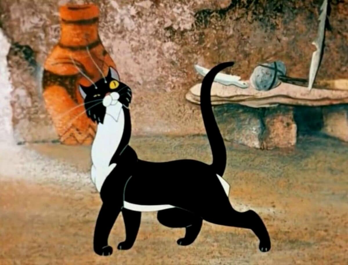 Кадр из мультфильма «Кот, который гулял сам по себе» / © «Союзмультфильм»